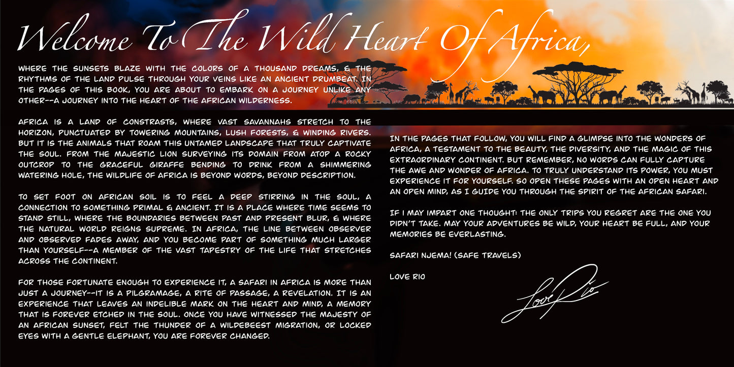 Coloring Passports Africa Safari Edition 1