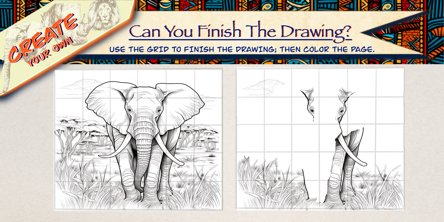 Coloring Passports Africa Safari Edition 1