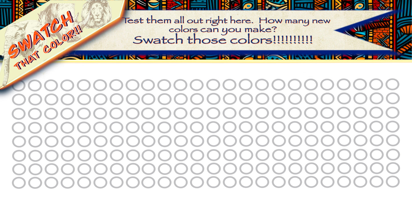 Coloring Passports Africa Safari Edition 1