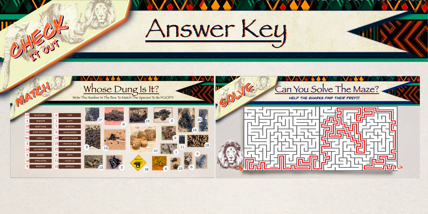 Coloring Passports Africa Safari Edition 1
