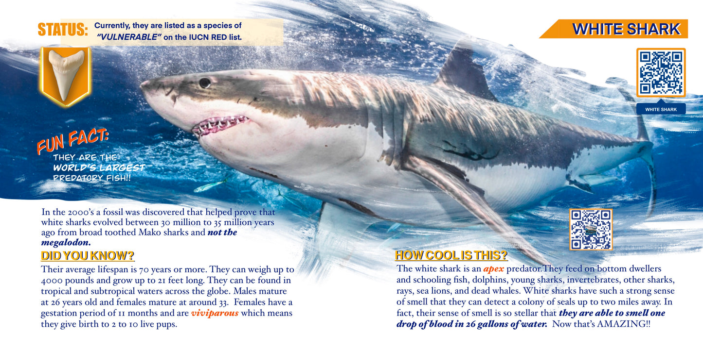 Coloring Passports Sharks Edition 1