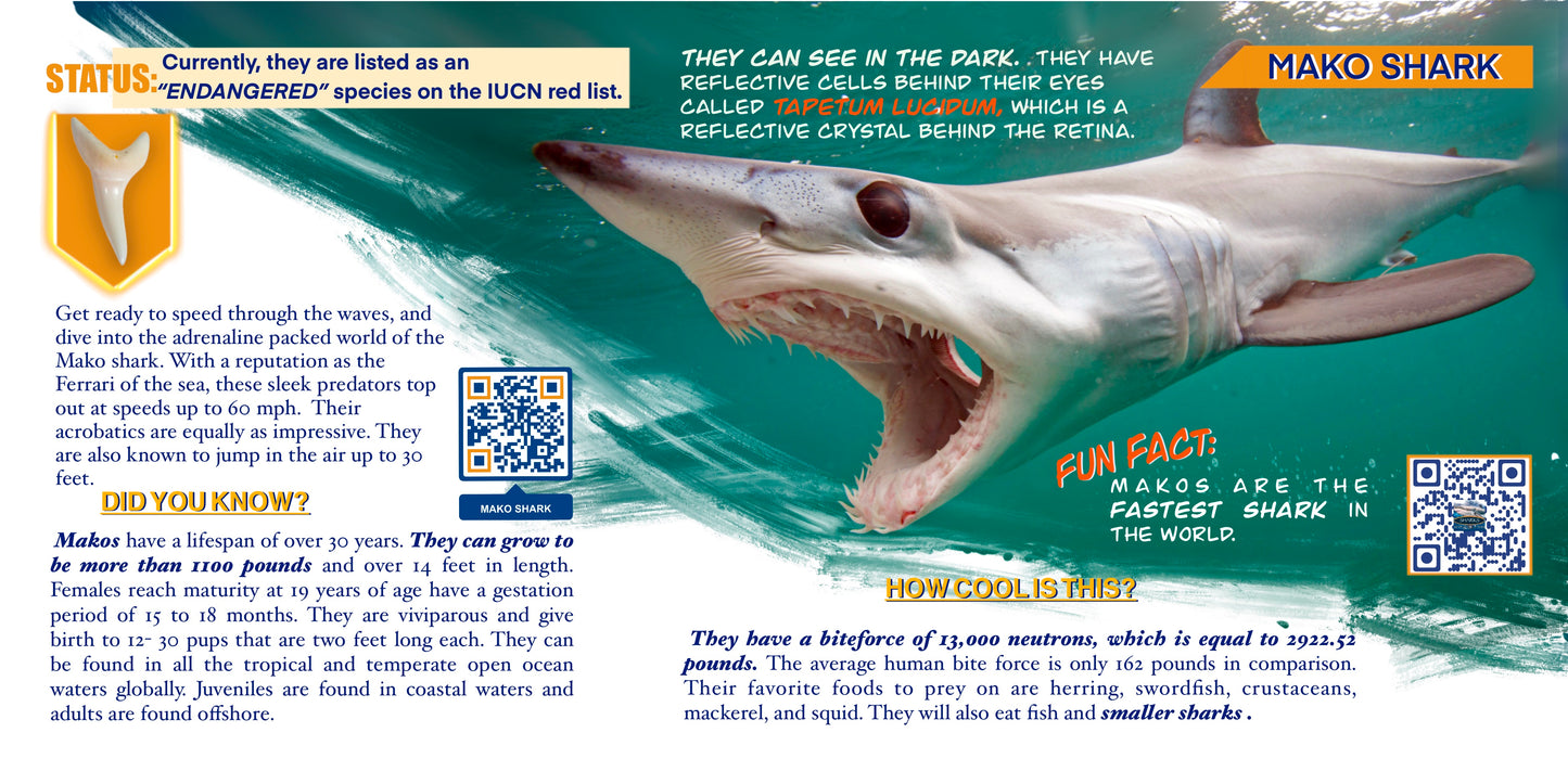 Coloring Passports Sharks Edition 1