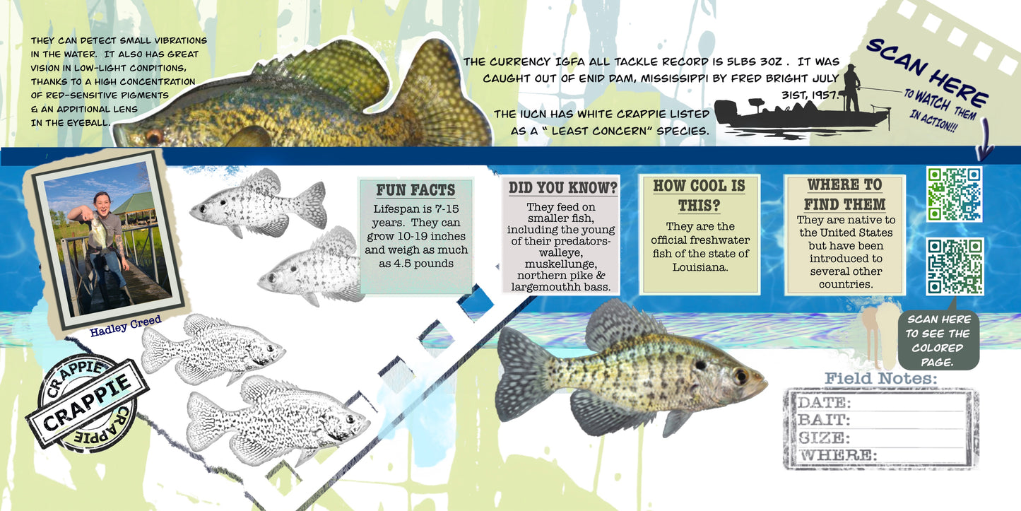Coloring Passports FishON!!! Freshwater Edition I
