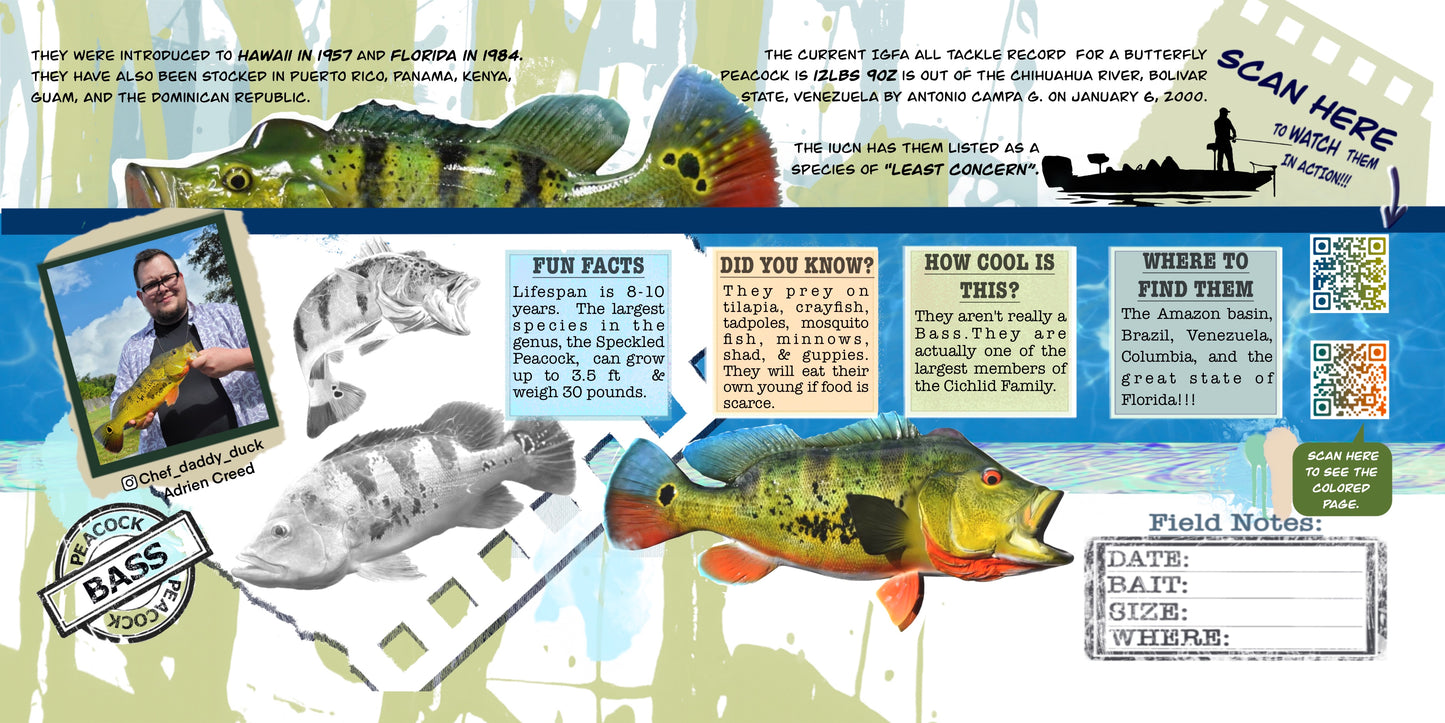 Coloring Passports FishON!!! Freshwater Edition I