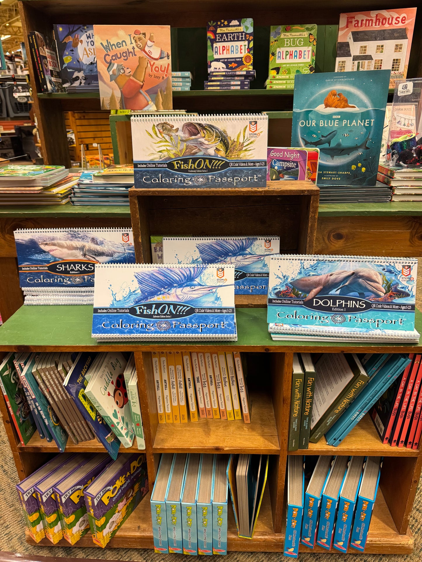 Coloring Passports FishON!!! Freshwater Edition I