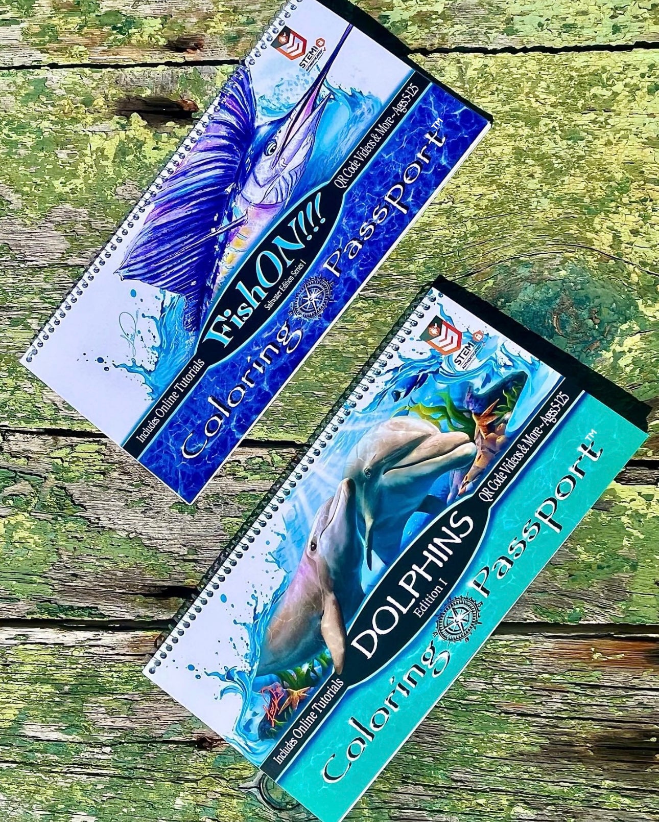 Coloring Passport FishON!!! Saltwater Edition I