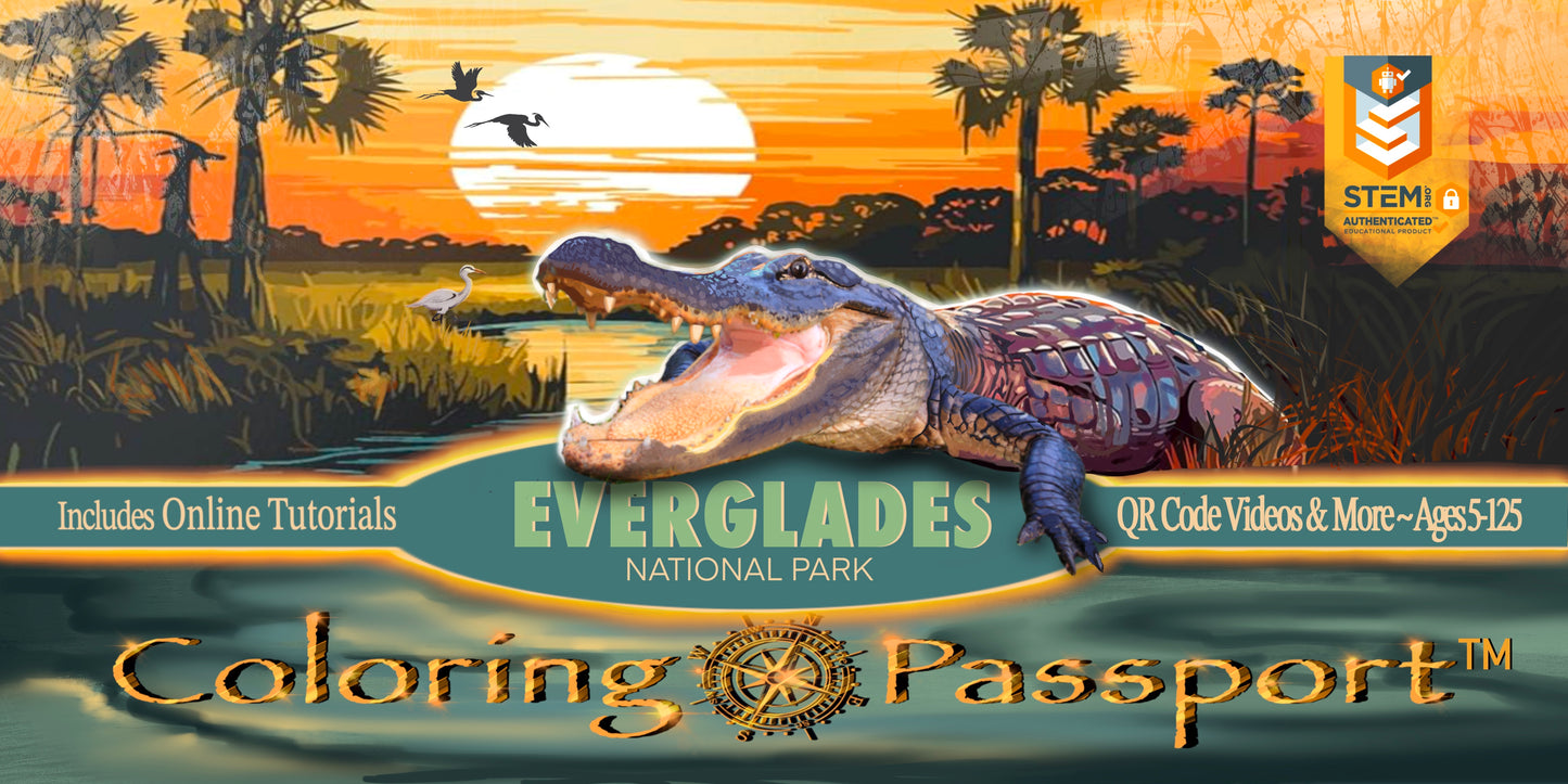 Coloring Passport™ Everglades National Park Edition I