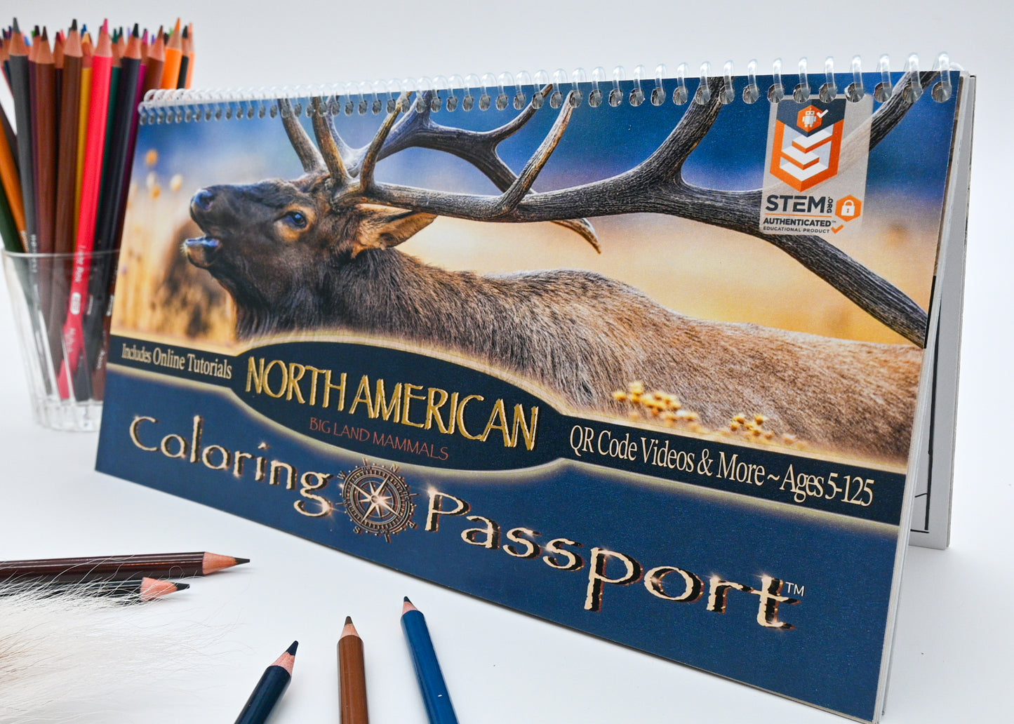 Coloring Passports® North American Land mammals