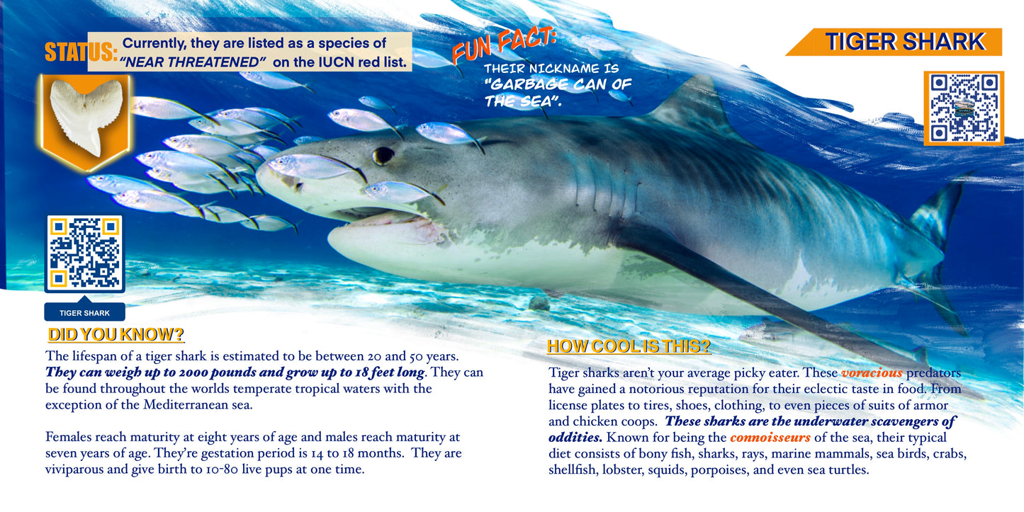Coloring Passports Sharks Edition 1