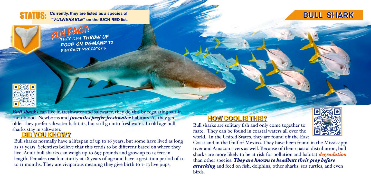 Coloring Passports Sharks Edition 1