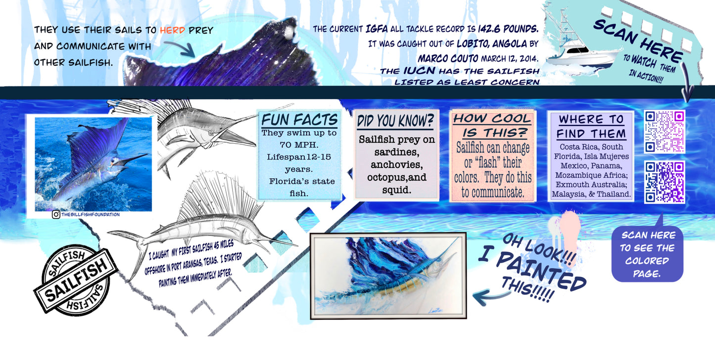 Coloring Passport FishON!!! Saltwater Edition I