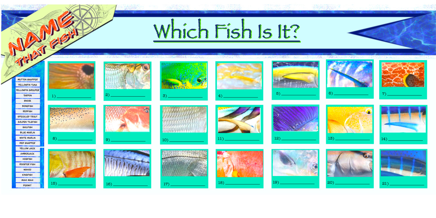 Coloring Passport FishON!!! Saltwater Edition I
