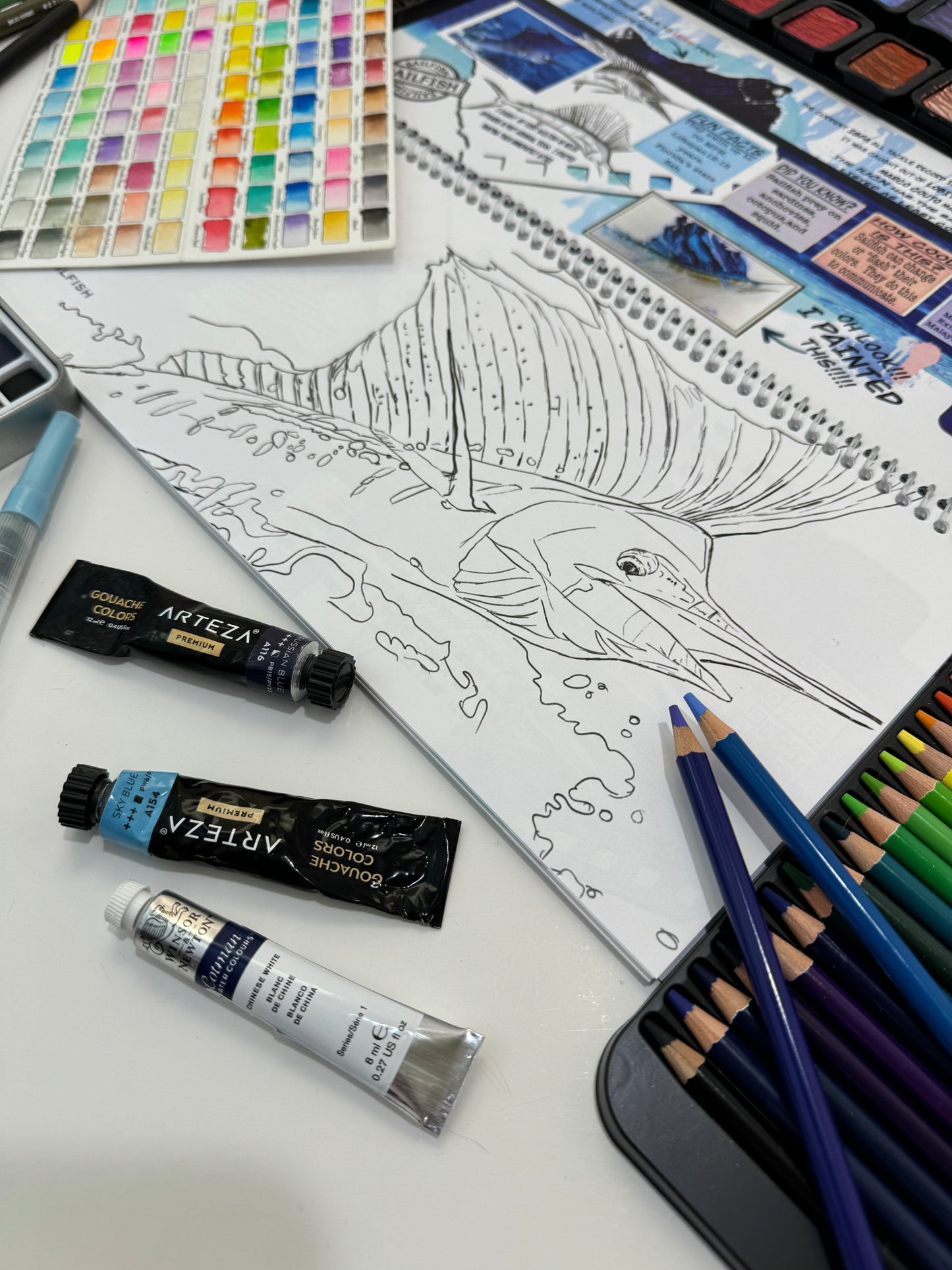 Coloring Passport FishON!!! Saltwater Edition I