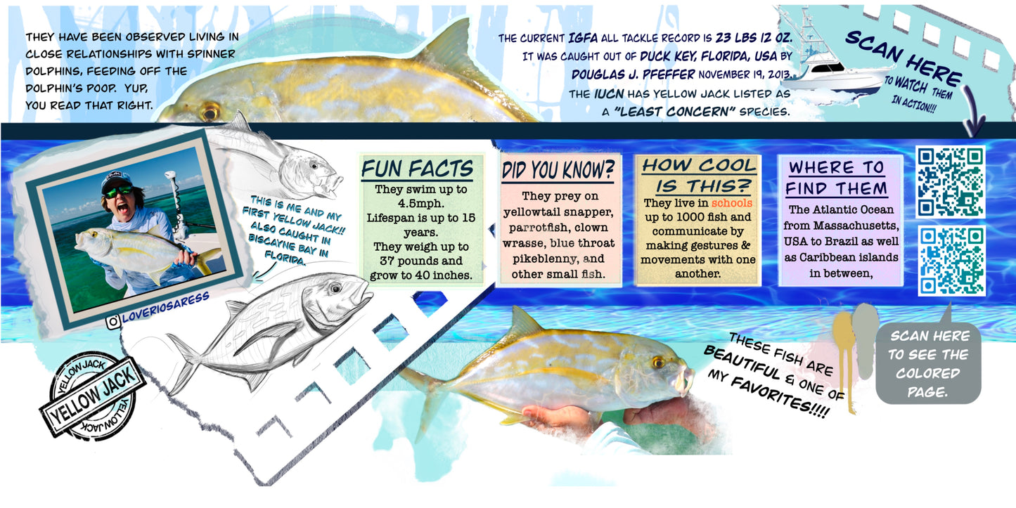 Coloring Passport FishON!!! Saltwater Edition I