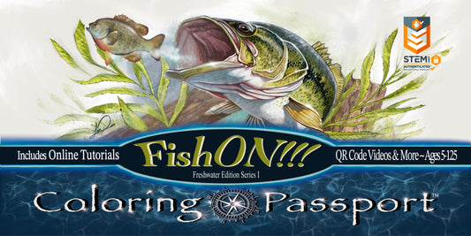 Coloring Passports FishON!!! Freshwater Edition I